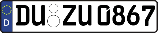 DU-ZU0867