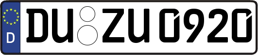 DU-ZU0920