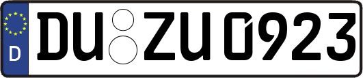 DU-ZU0923