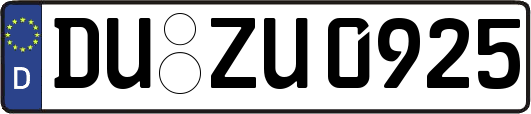 DU-ZU0925