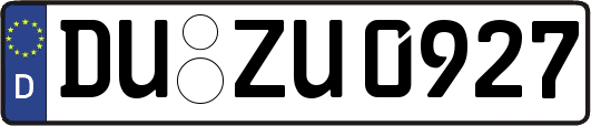DU-ZU0927