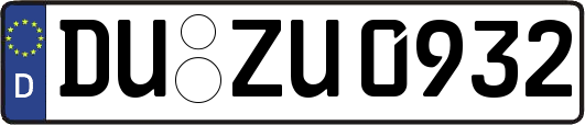 DU-ZU0932