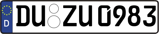 DU-ZU0983