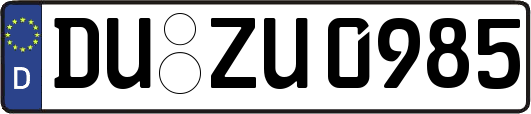 DU-ZU0985
