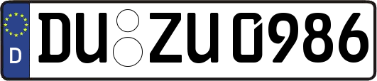 DU-ZU0986