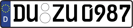 DU-ZU0987