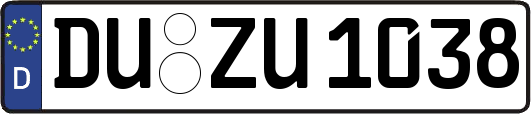 DU-ZU1038