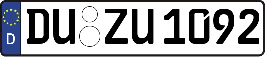 DU-ZU1092