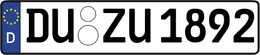 DU-ZU1892