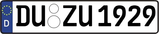 DU-ZU1929