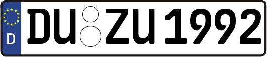DU-ZU1992