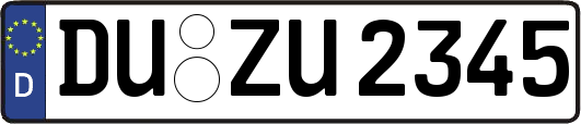 DU-ZU2345