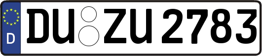 DU-ZU2783