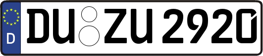 DU-ZU2920