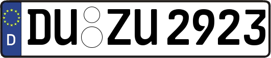 DU-ZU2923