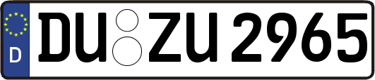 DU-ZU2965