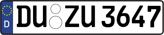 DU-ZU3647