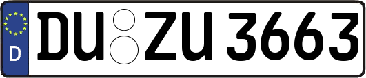 DU-ZU3663