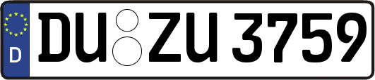 DU-ZU3759