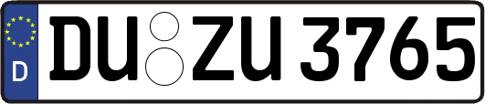 DU-ZU3765