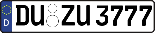 DU-ZU3777