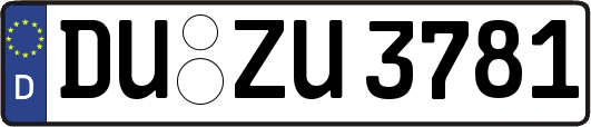 DU-ZU3781