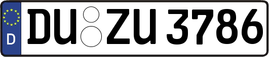 DU-ZU3786