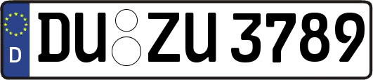 DU-ZU3789