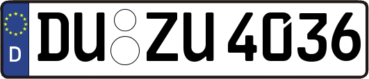 DU-ZU4036