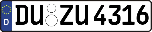 DU-ZU4316