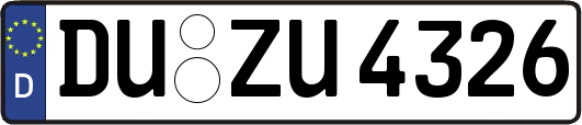 DU-ZU4326