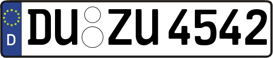 DU-ZU4542
