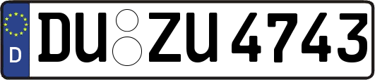DU-ZU4743