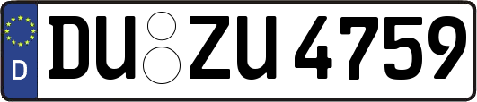 DU-ZU4759