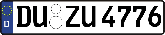 DU-ZU4776