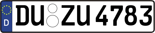 DU-ZU4783