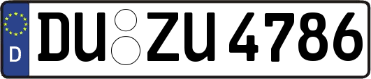 DU-ZU4786