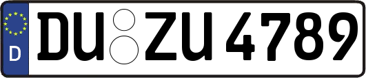 DU-ZU4789