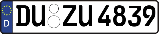 DU-ZU4839