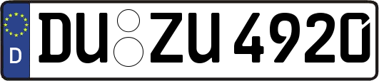 DU-ZU4920