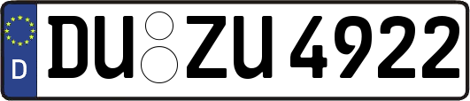 DU-ZU4922