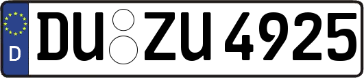 DU-ZU4925