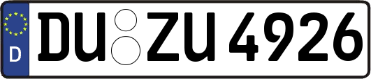 DU-ZU4926