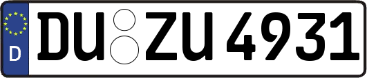 DU-ZU4931