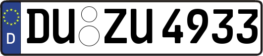 DU-ZU4933