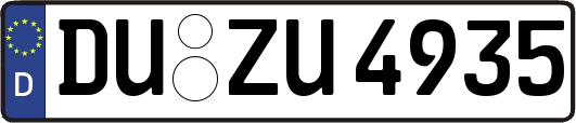 DU-ZU4935