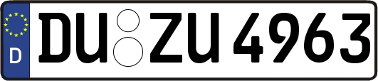 DU-ZU4963