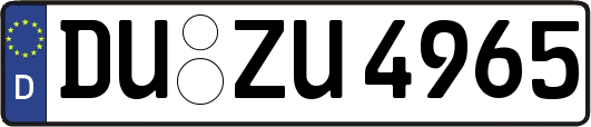 DU-ZU4965