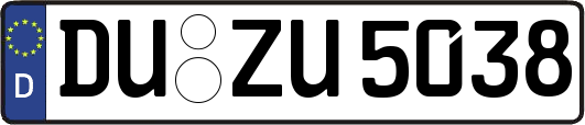 DU-ZU5038