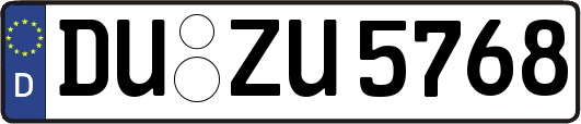 DU-ZU5768